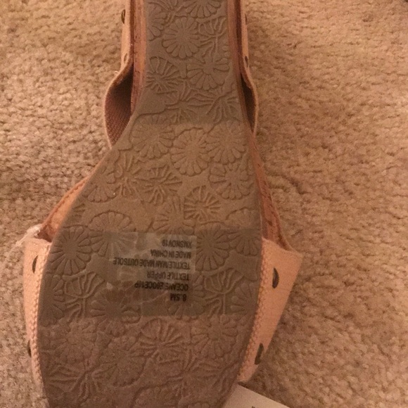 Esprit oceans nude wedge sandals NWT - Picture 4 of 6